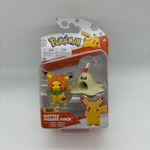 Pokemon PUMPKIN PIKACHU & SANDYGAST Halloween Battle Figure Pack NEW